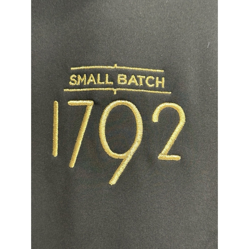 1792 Small Batch Bourbon Black Soft Fleece‎ Lined Full Zip Jacket XL Core365